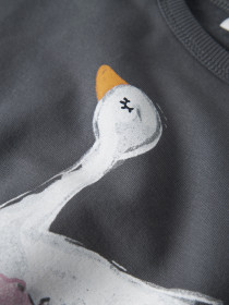 NAME IT Sweatshirt Swana Lava Smoke